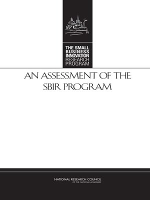 cover image of An Assessment of the SBIR Program